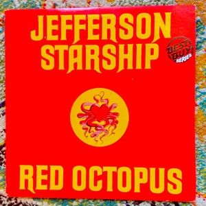 Jefferson Starship Red Octopus Vinyl Record Vintage